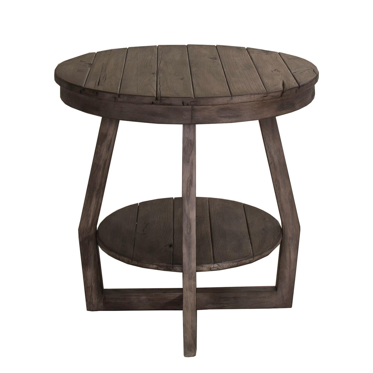

    
Solids Gray Wood End Table 41-OT1020 Liberty Furniture
