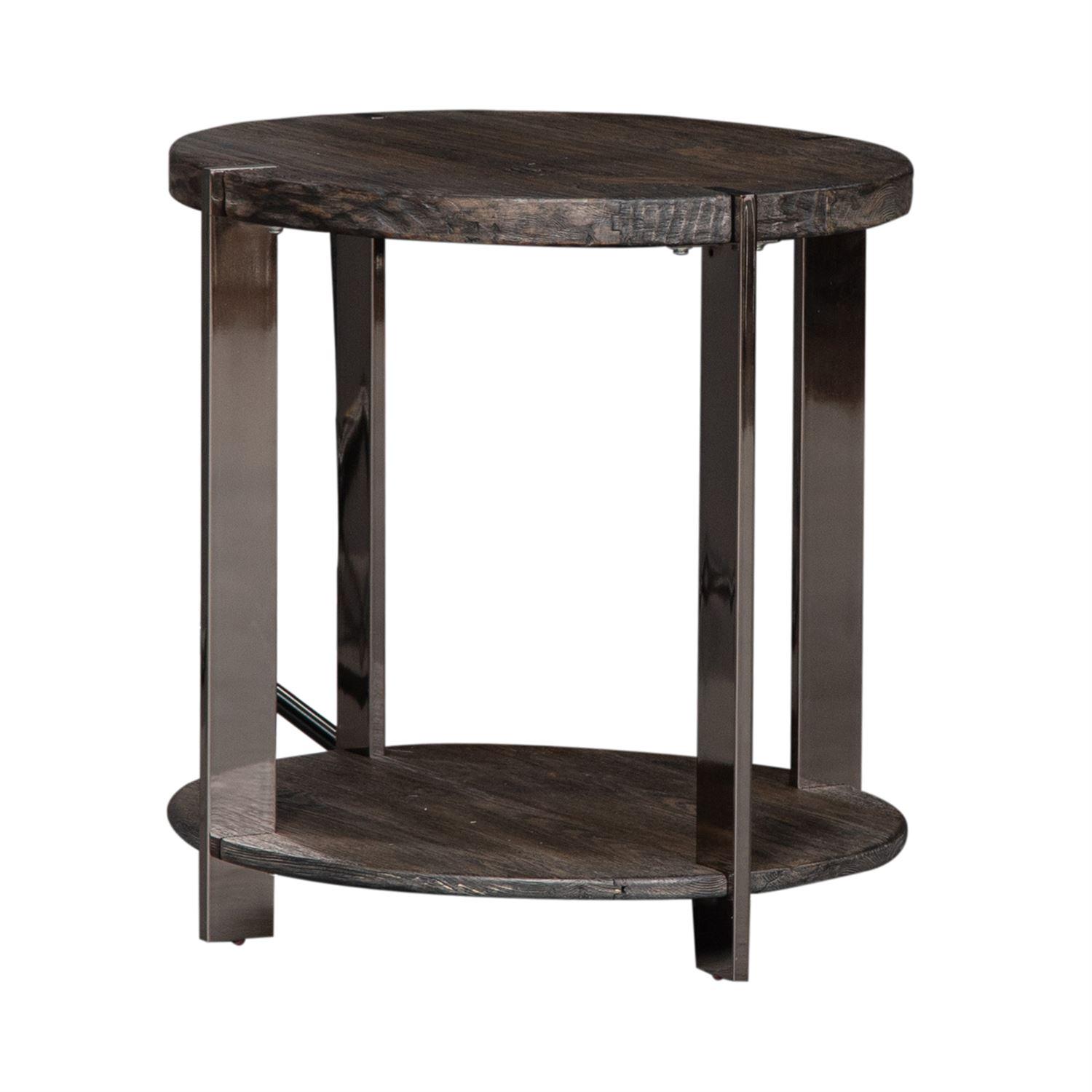 

    
Solids Gray Wood End Table 801-OT1020 Liberty Furniture
