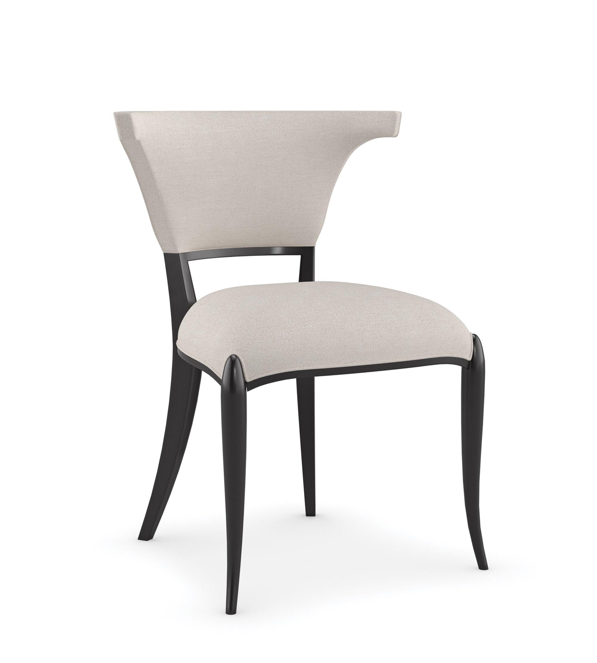 

    
Caracole BE MY GUEST Dining Chair Gray/Black CLA-021-282-Set-2
