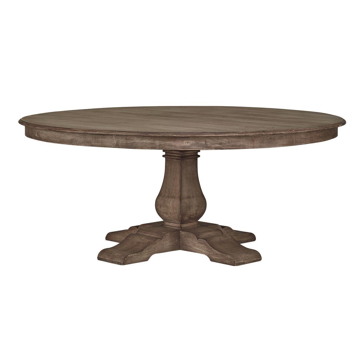 

    
SORELL BROWN SRB Trestle 6 F Round Dining Table Bramble 26434 Sp Order
