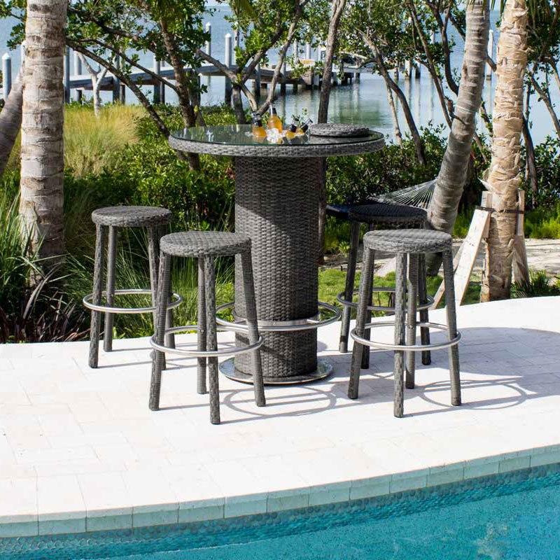 

    
Spectrum 40" Round Pub Table KD W/Tempered Glass & Ice Bucket 890-2166-GRY-PT Pelican Reef
