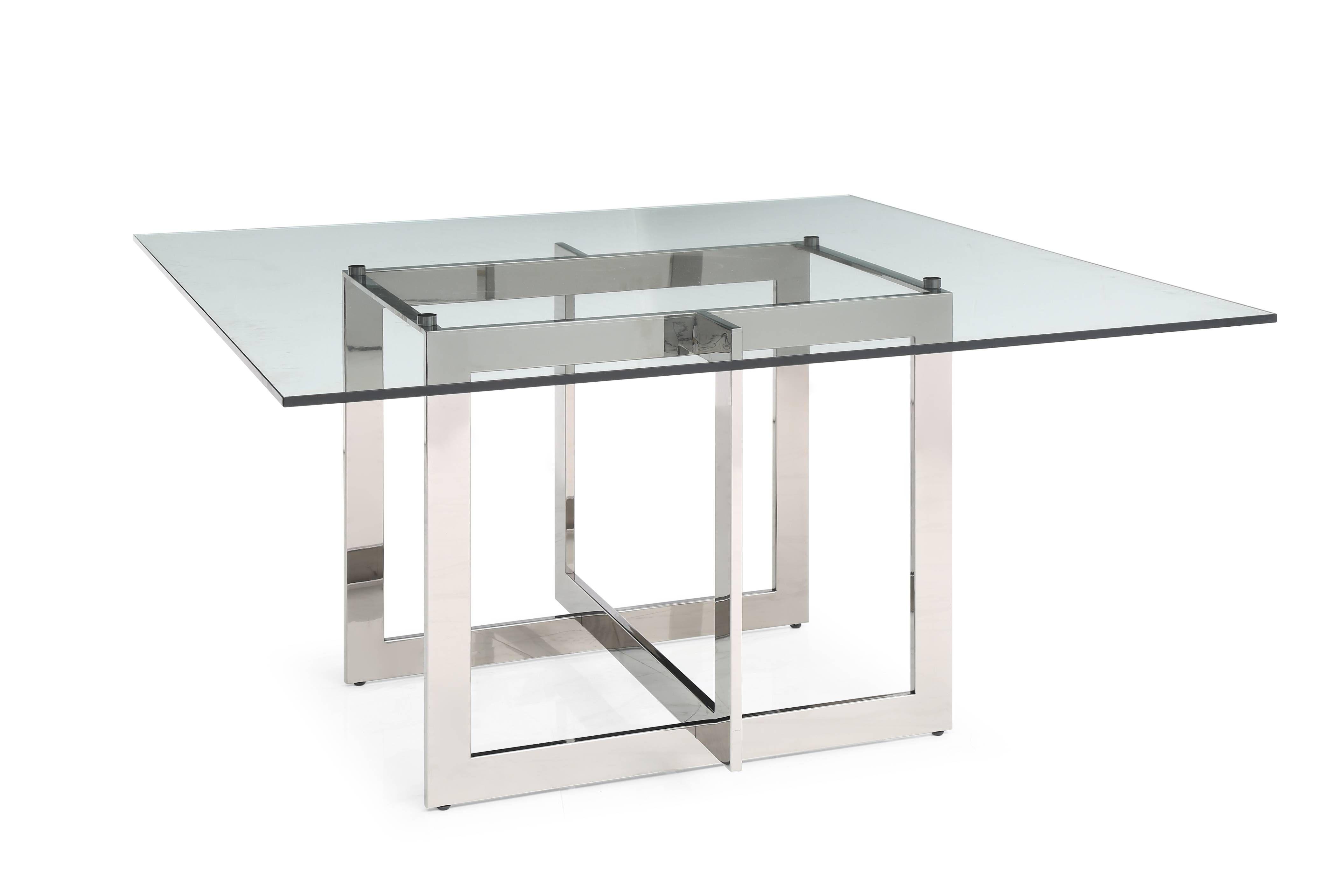 

    
VIG Furniture Keaton Dining Table Chrome/Silver VGVCT8961-DT
