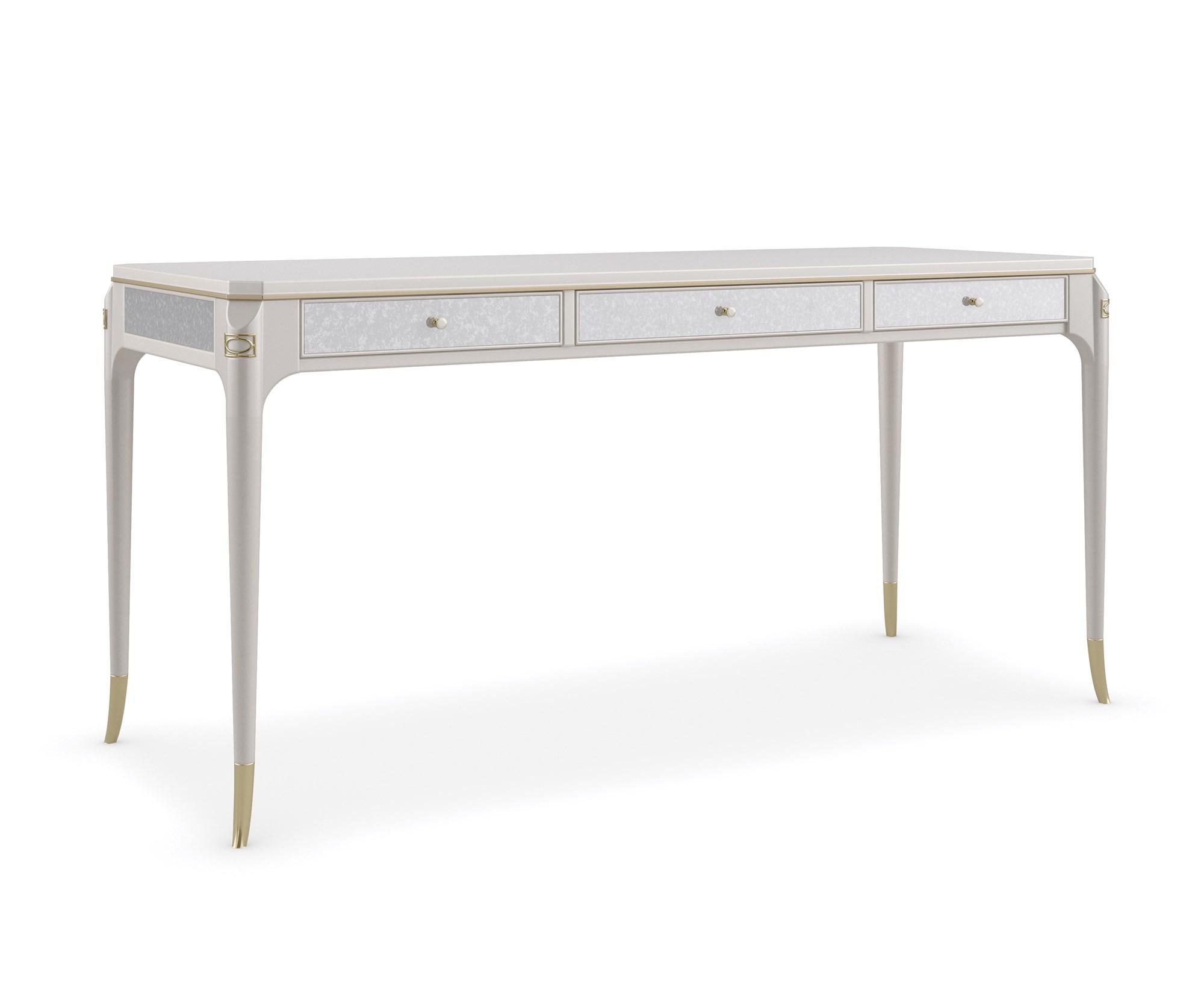 Contemporary Console Table SINCERELY YOURS CLA-021-451 in Platinum, Taupe 