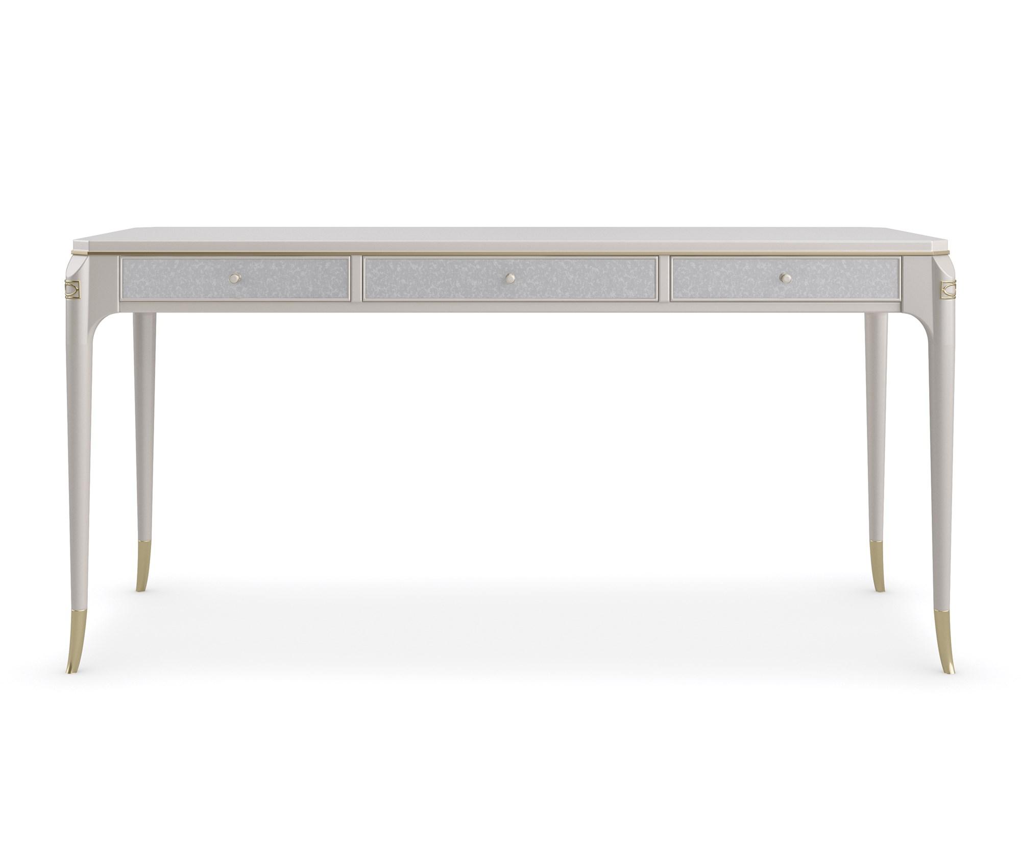 

    
Caracole SINCERELY YOURS Console Table Platinum/Taupe CLA-021-451
