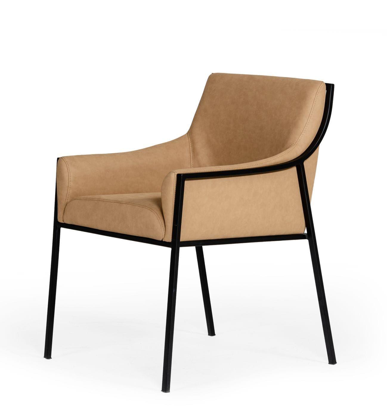 

    
Suede Tan Dining Chair Set 2Pcs Modrest Raul VIG Modern Contemporary
