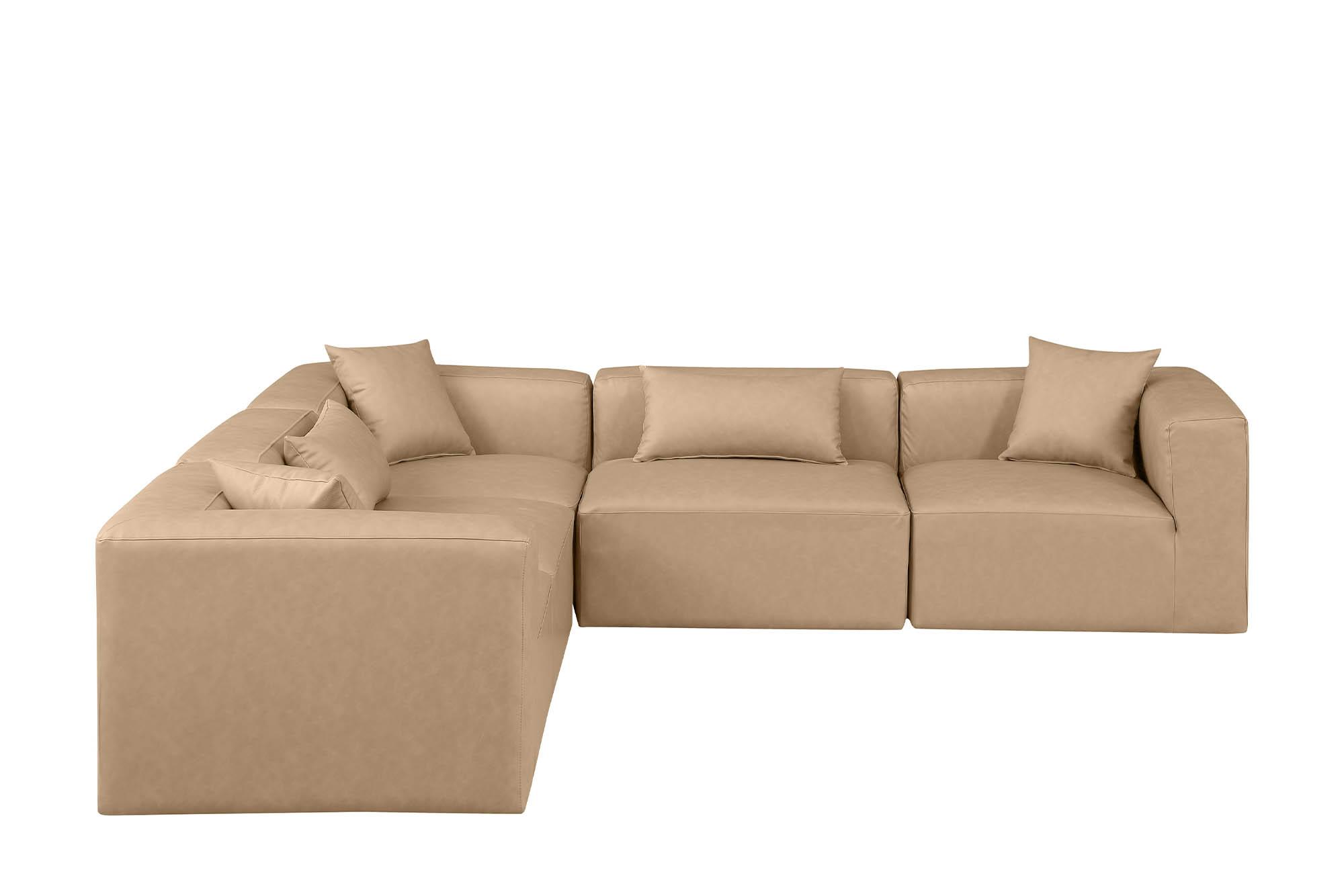 

    
Meridian Furniture CUBE 668Tan-Sec5C Modular Sectional Sofa Tan 668Tan-Sec5C
