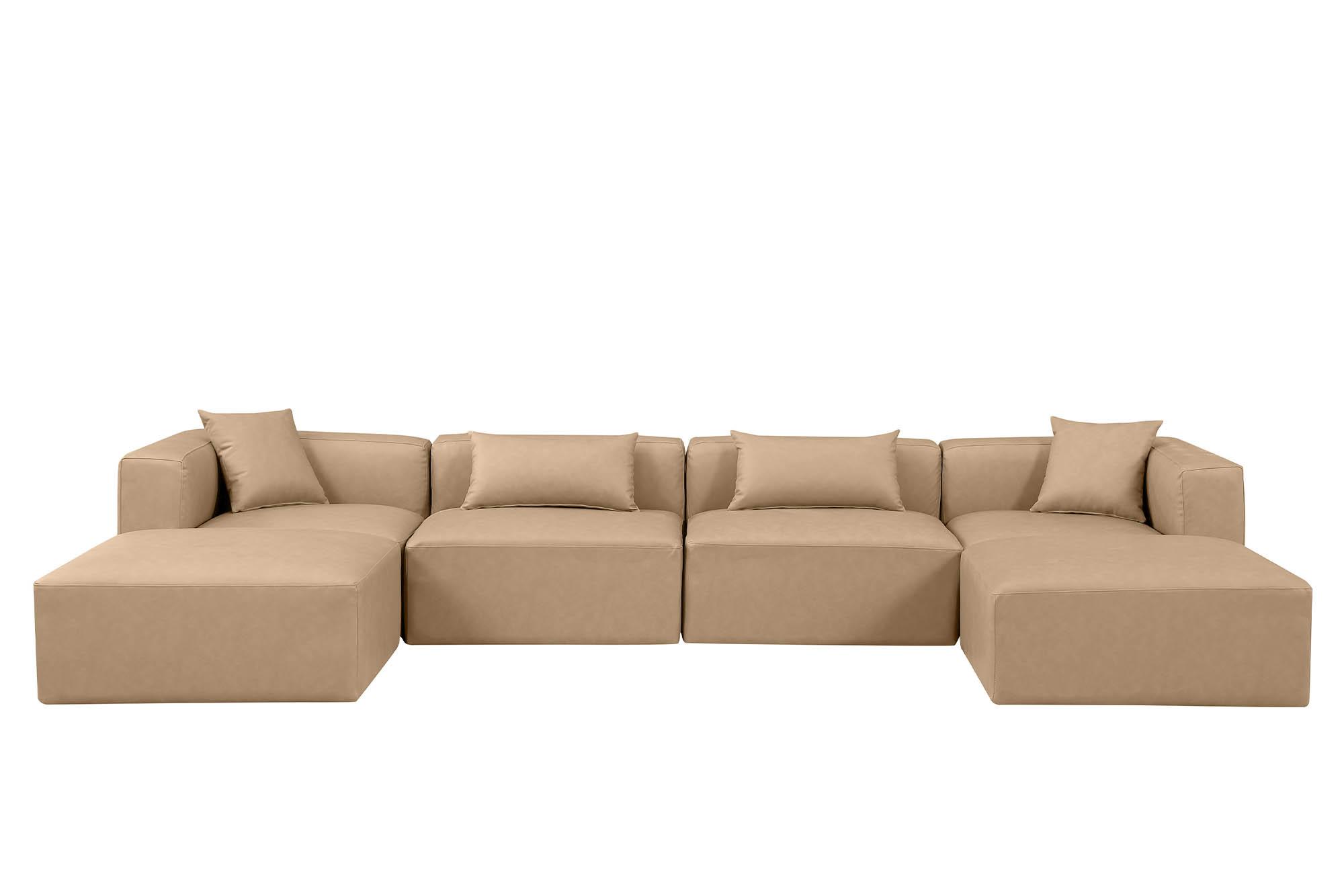 

    
Meridian Furniture CUBE 668Tan-Sec6B Modular Sectional Sofa Tan 668Tan-Sec6B
