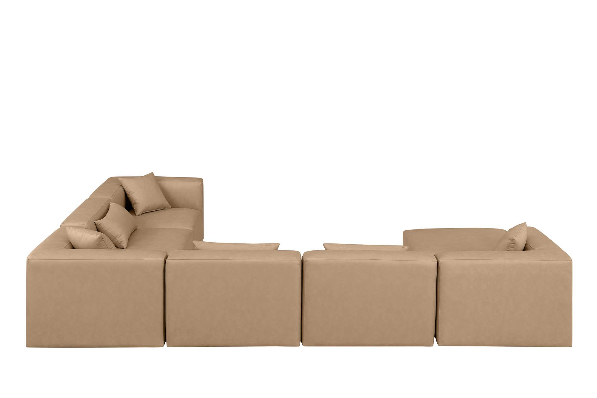 

    
668Tan-Sec7A Meridian Furniture Modular Sectional Sofa
