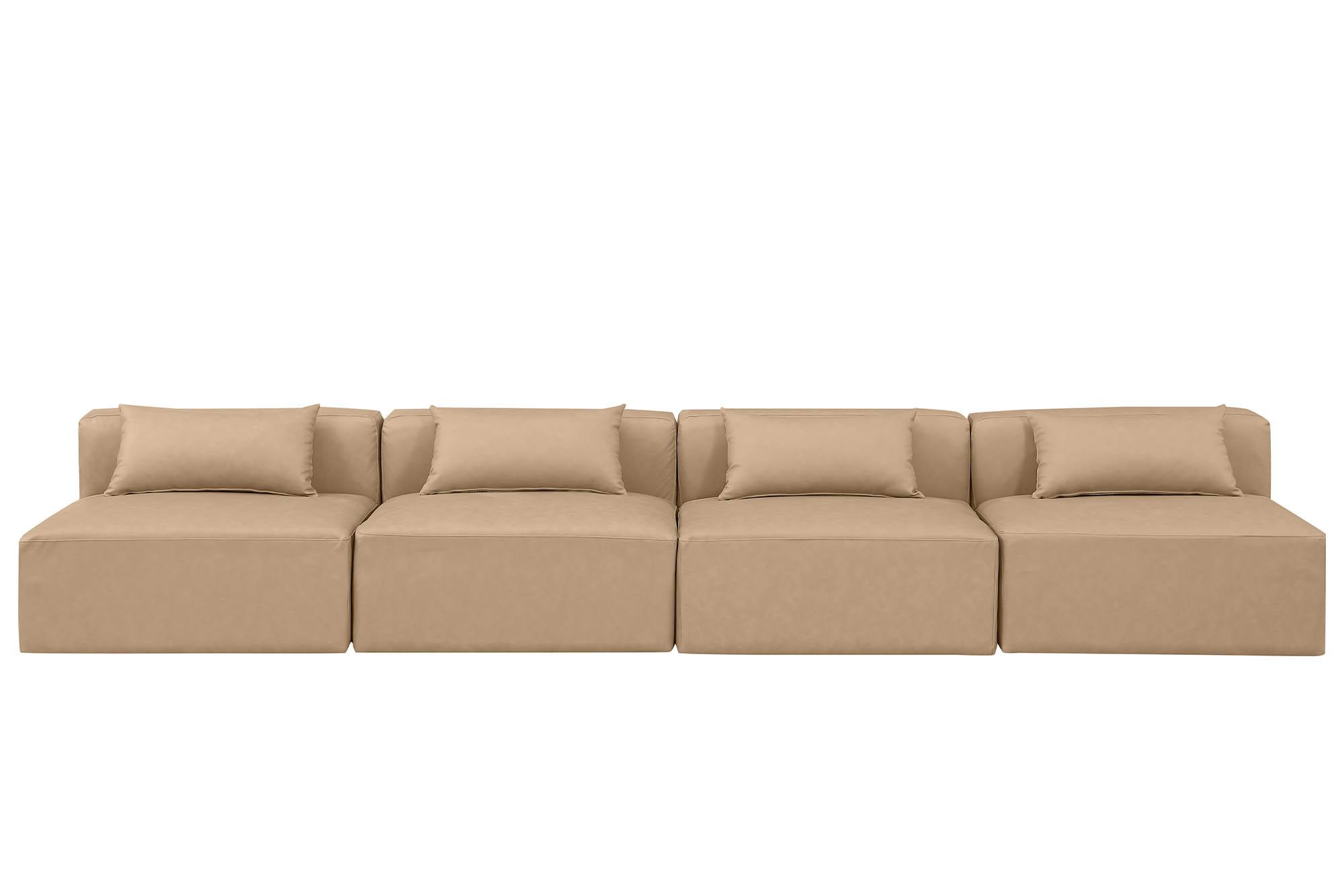 

        
Meridian Furniture CUBE 668Tan-S144A Modular Sofa Tan Faux Leather 094308317625

