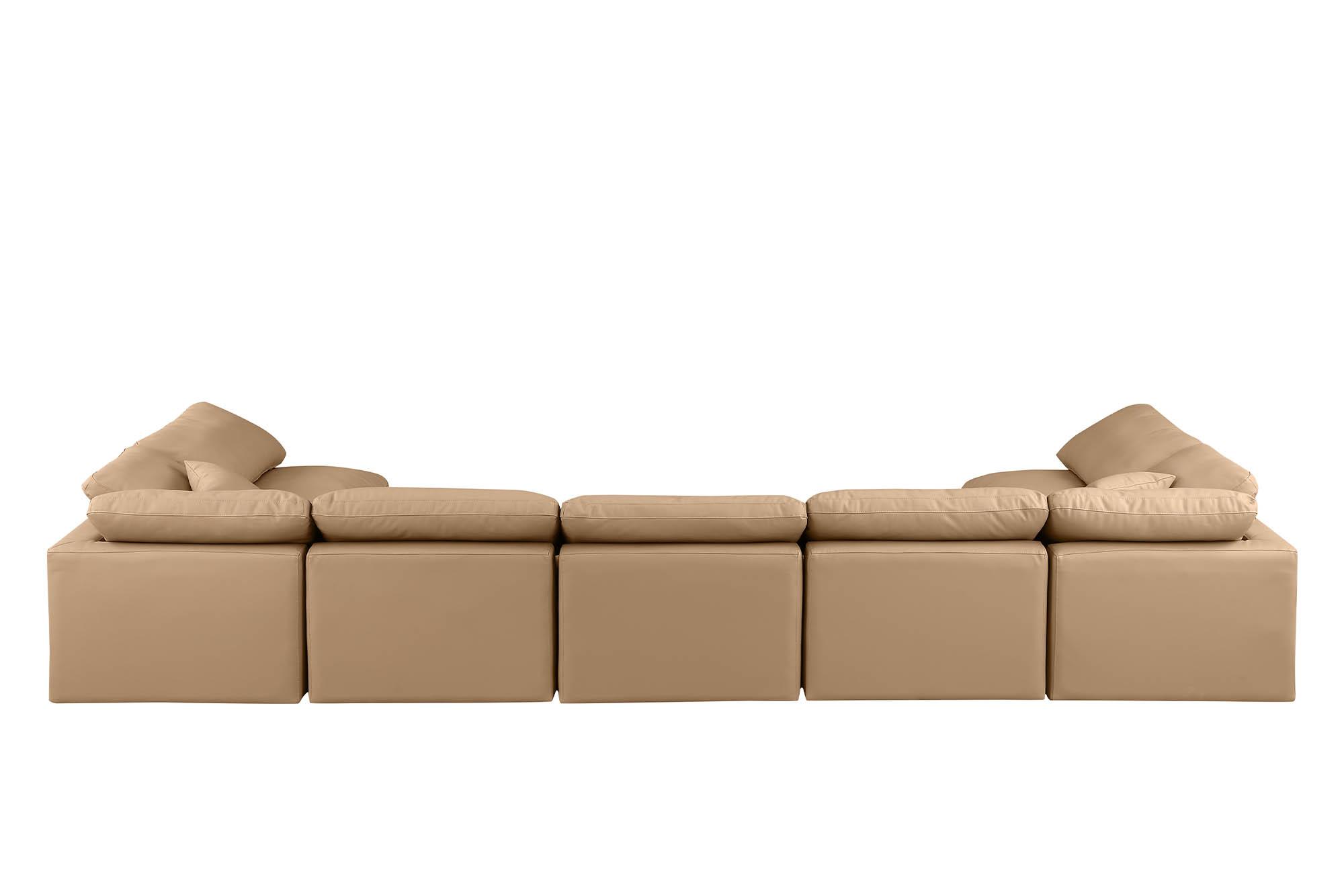 

    
146Tan-Sec7B Meridian Furniture Modular Sectional Sofa
