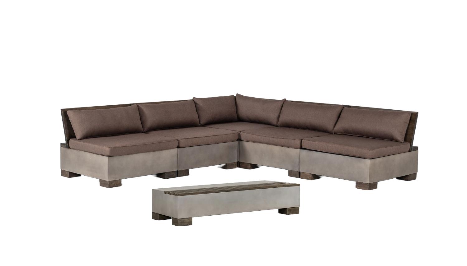 VIG Furniture Modrest Delaware Modular Sectional Sofa