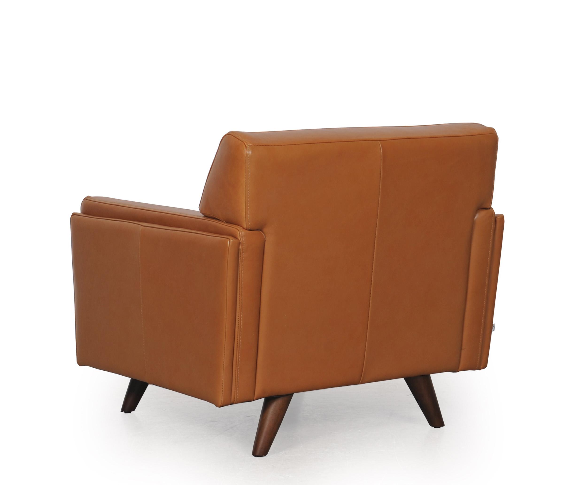 

                    
Buy Tan Top Grain Leather Sofa & Chair Set 2Pcs Milo 361 Moroni Mid-Century Modern
