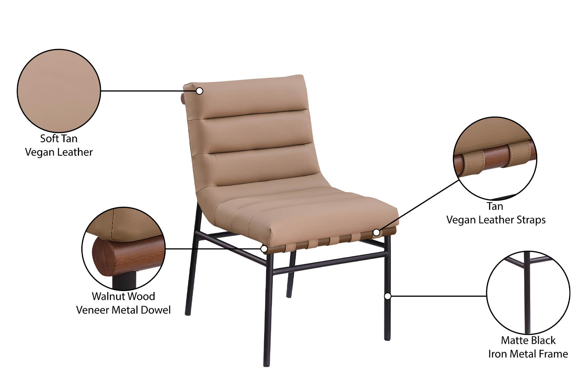 

    
577Tan-C Meridian Furniture Dining Chair Set
