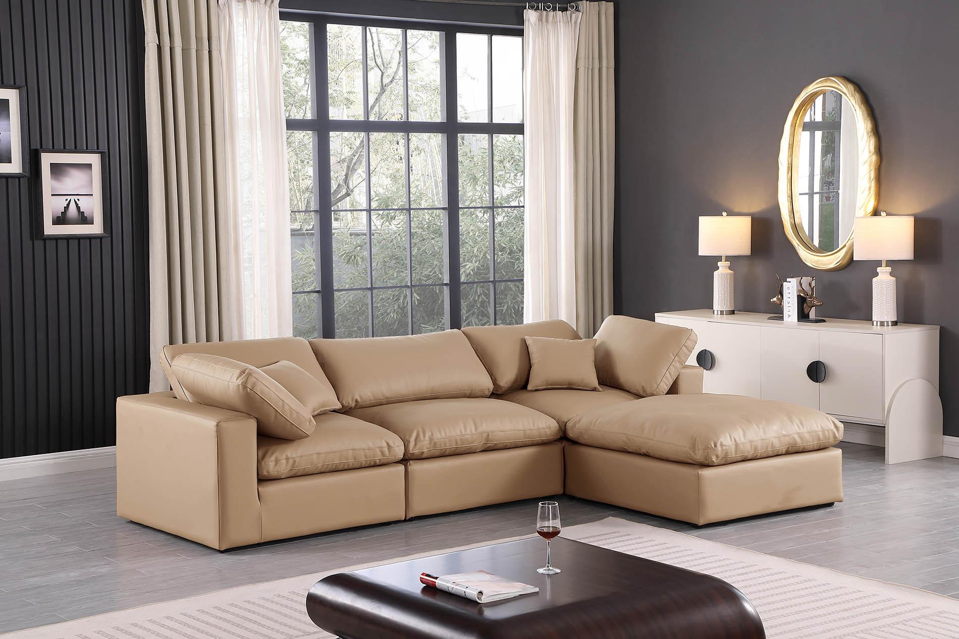 

        
Meridian Furniture 188Tan-Sec4A Modular Sectional Tan Faux Leather 094308288840
