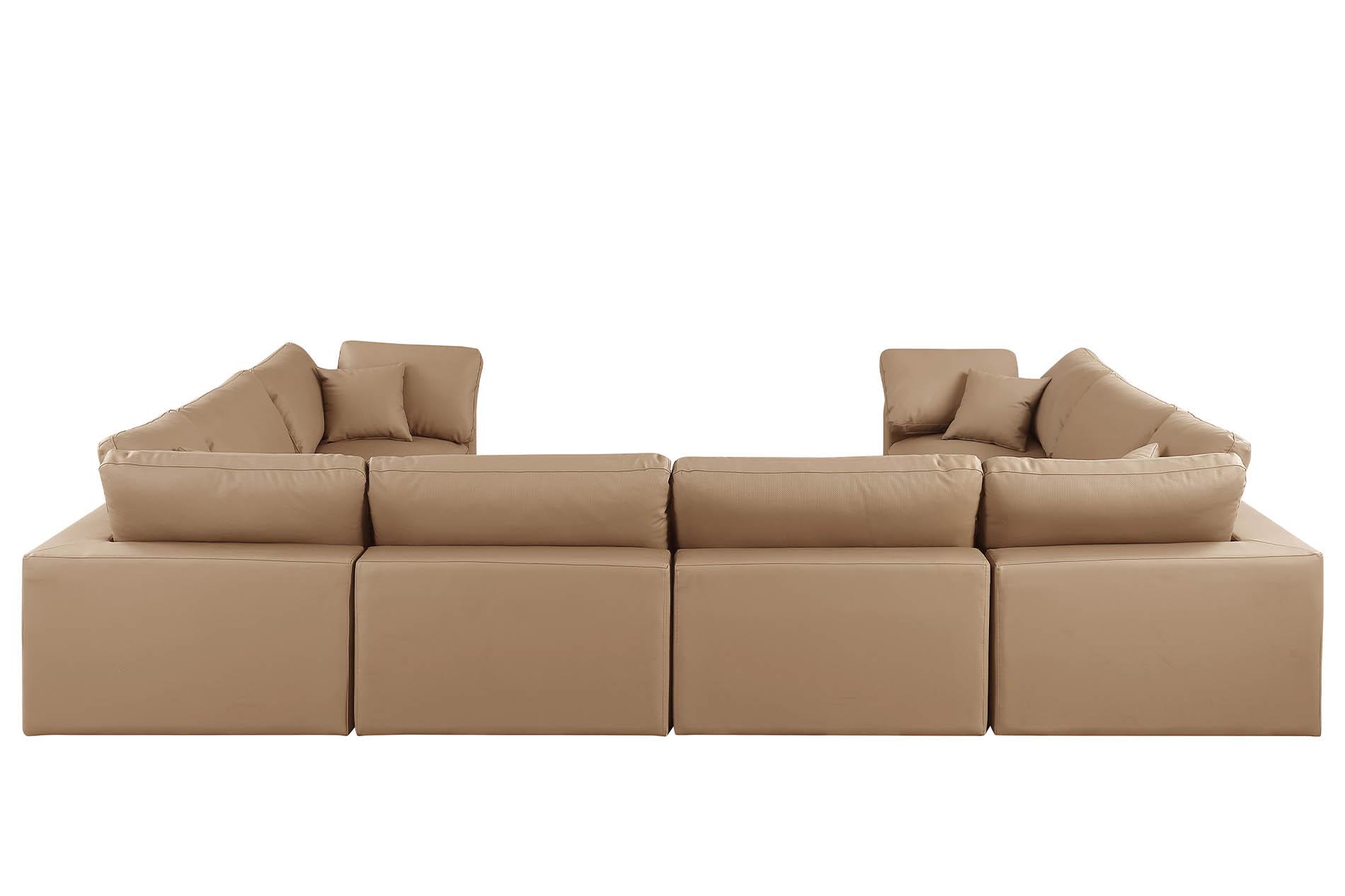 

        
Meridian Furniture 188Tan-Sec8A Modular Sectional Tan Faux Leather 094308288963
