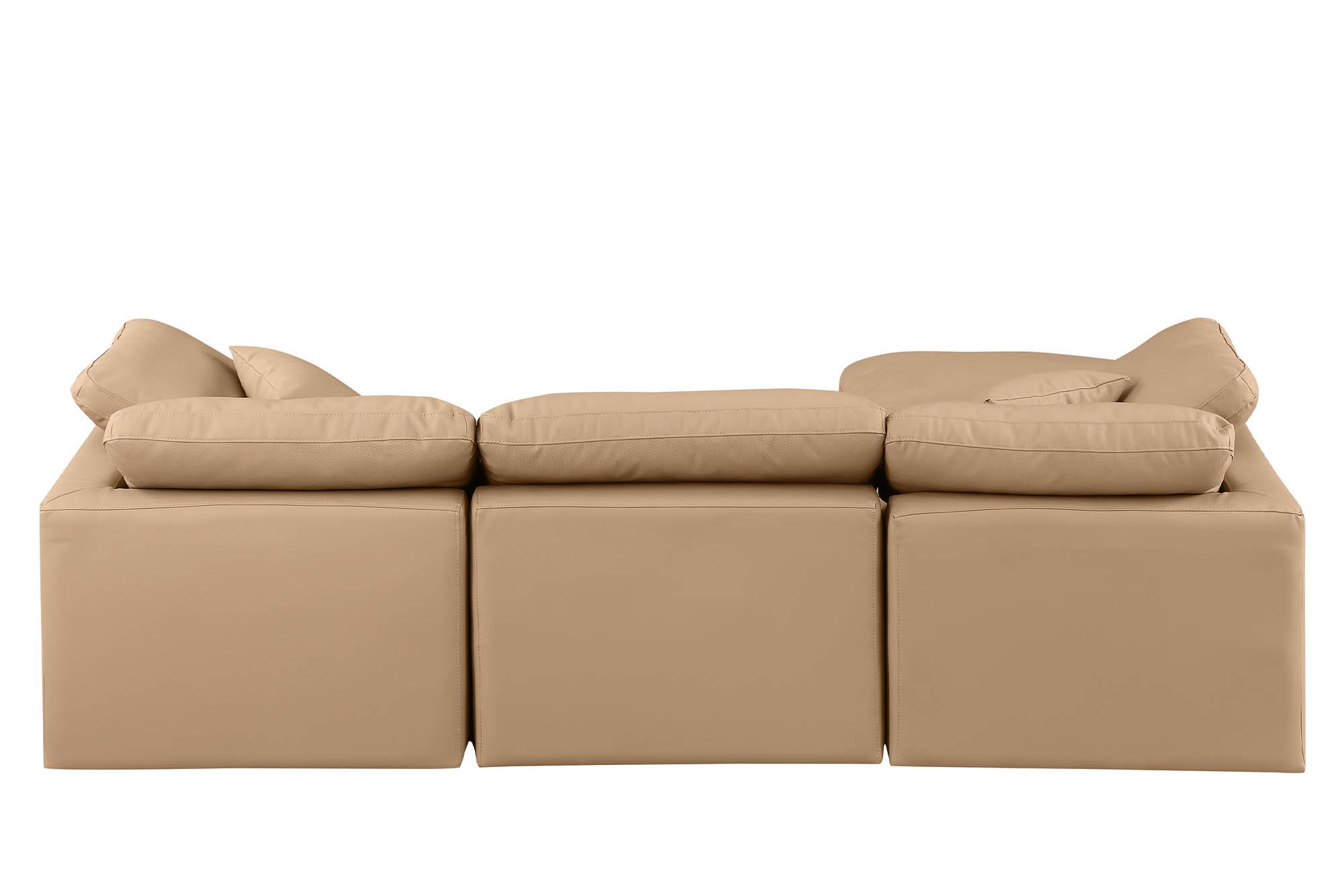 

    
146Tan-Sec4A Meridian Furniture Modular Sectional Sofa
