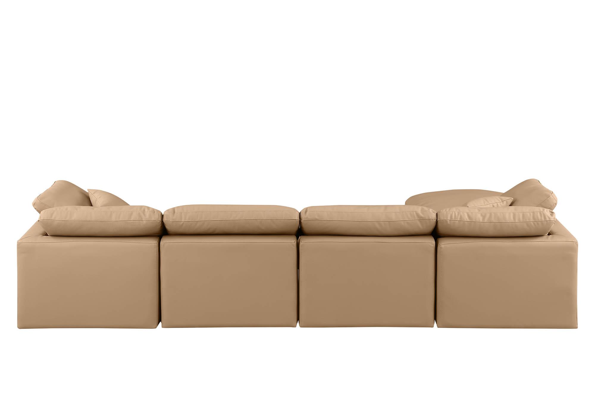 

    
146Tan-Sec5A Meridian Furniture Modular Sectional Sofa

