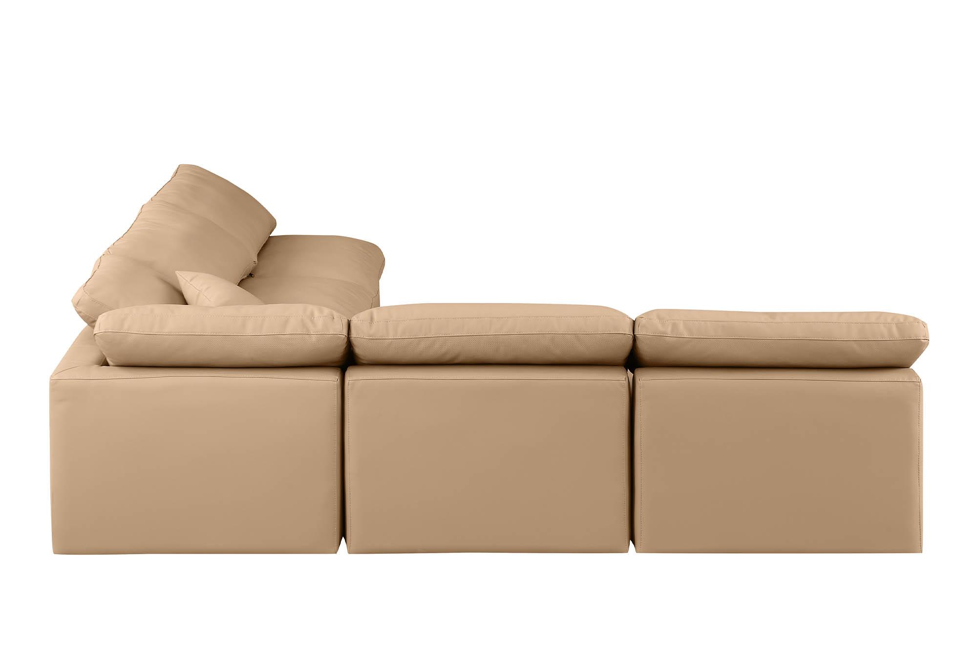 

    
146Tan-Sec5B Meridian Furniture Modular Sectional Sofa

