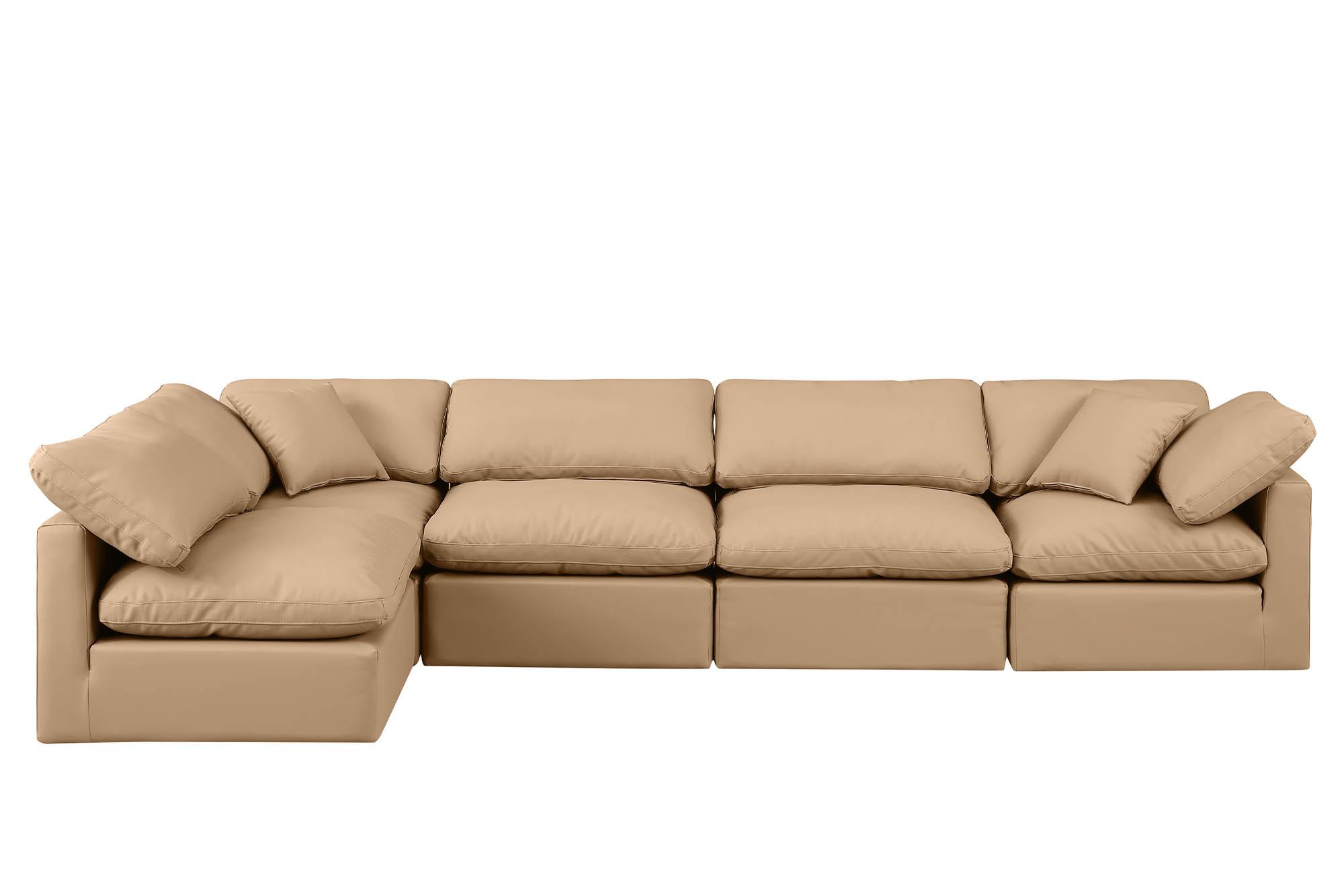 

    
Meridian Furniture INDULGE 146Tan-Sec5D Modular Sectional Sofa Tan 146Tan-Sec5D
