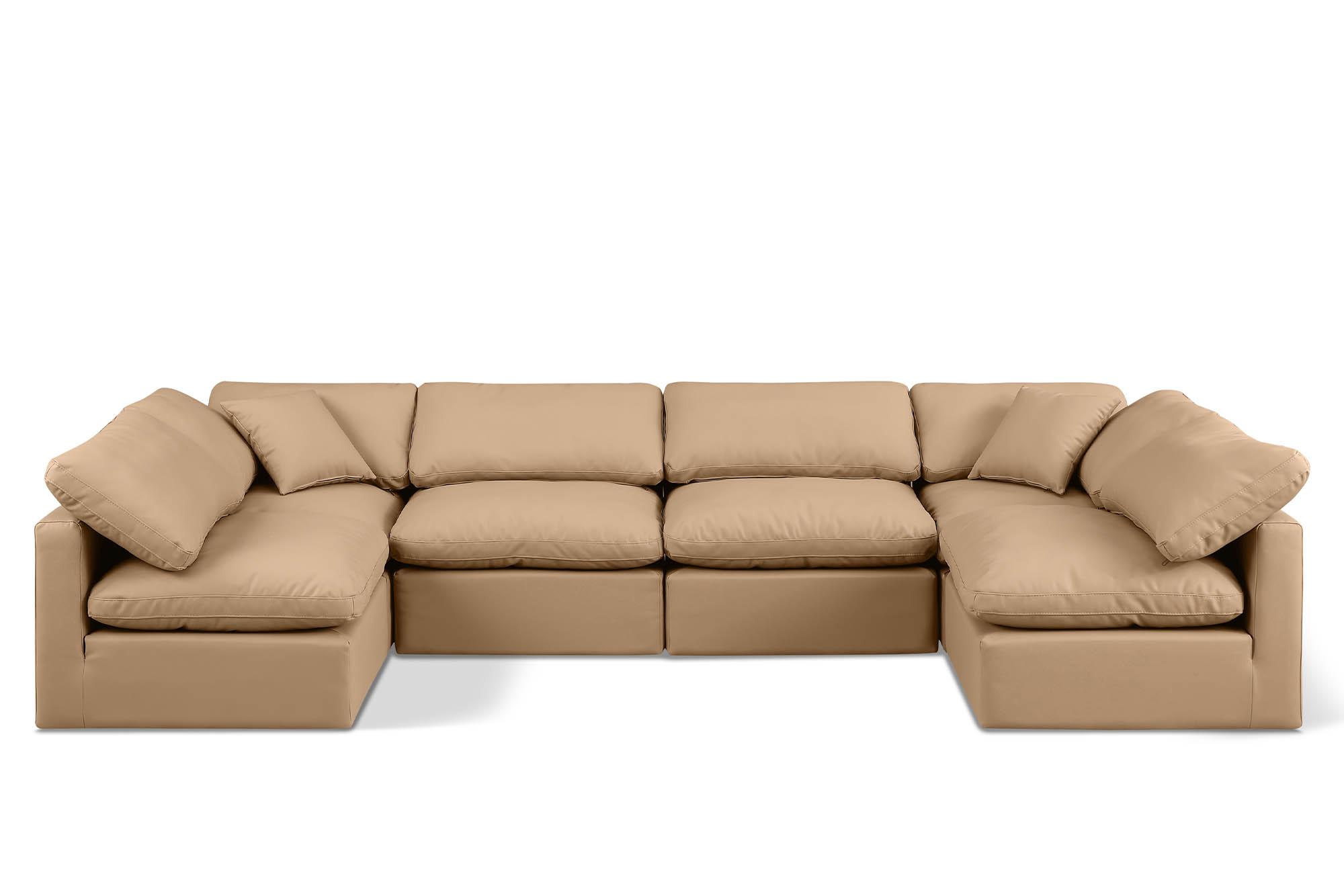 

    
Meridian Furniture INDULGE 146Tan-Sec6D Modular Sectional Sofa Tan 146Tan-Sec6D
