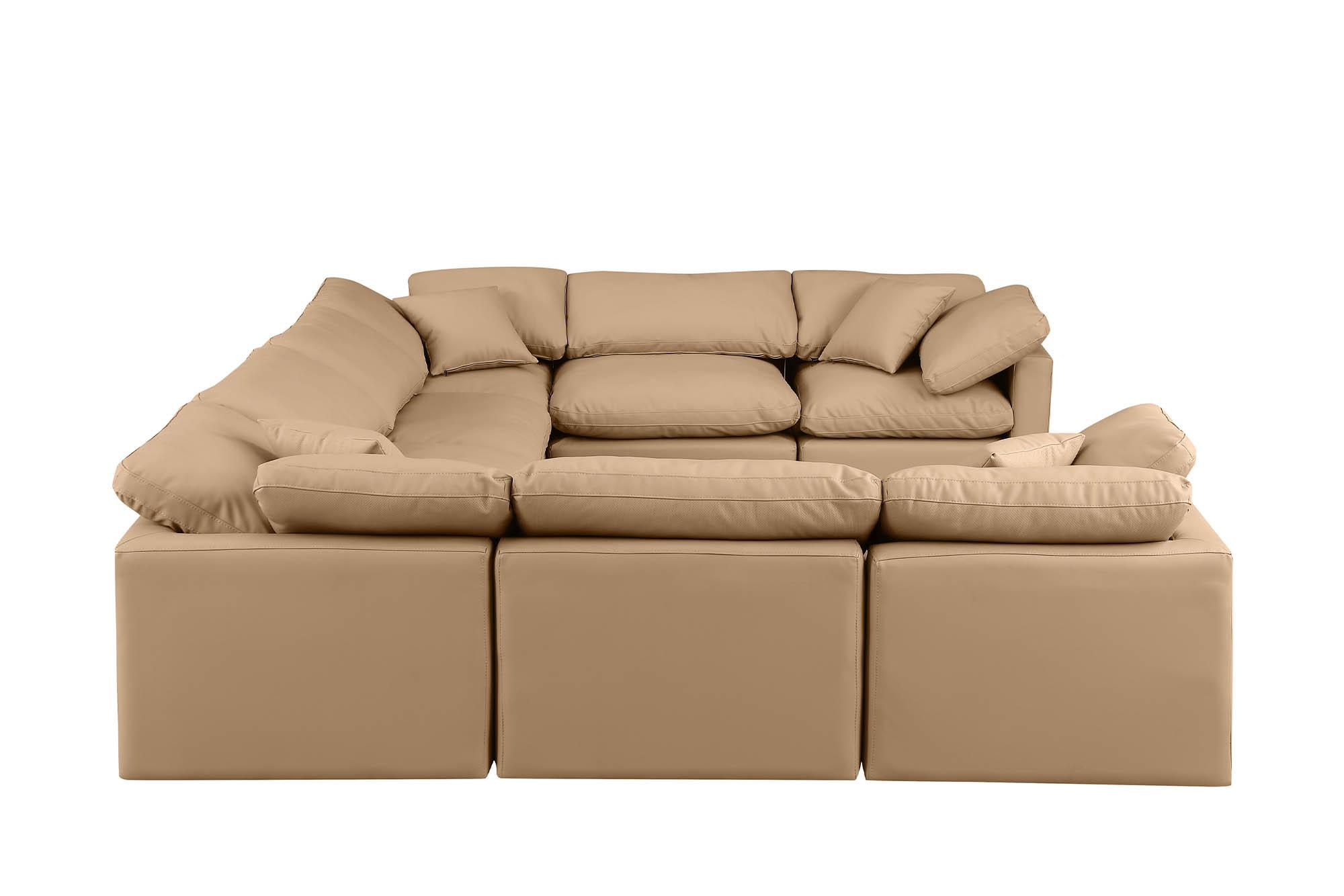 

    
146Tan-Sec8A Meridian Furniture Modular Sectional Sofa
