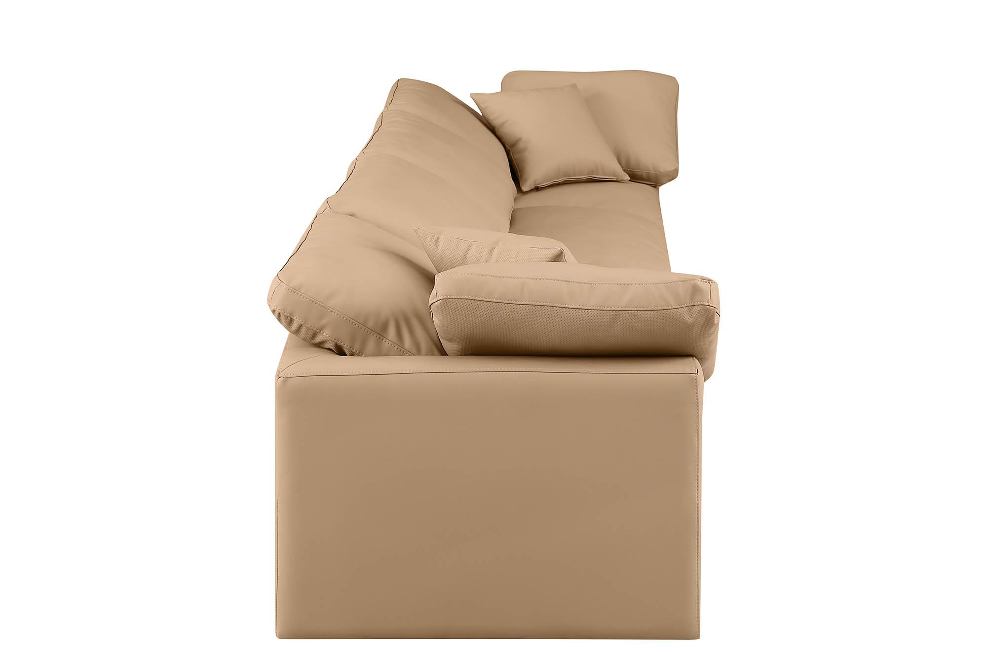 

        
Meridian Furniture INDULGE 146Tan-S140 Modular Sofa Tan Faux Leather 094308315515
