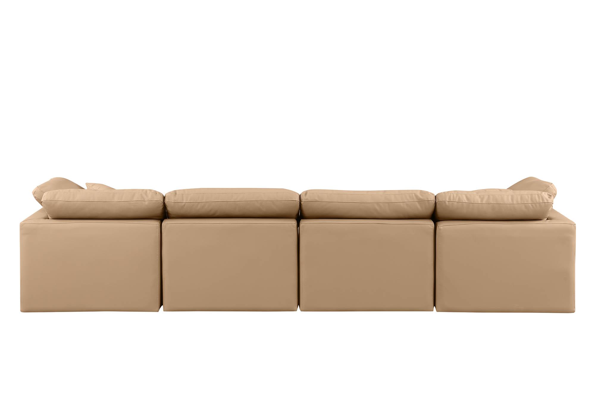 

    
146Tan-S140 Meridian Furniture Modular Sofa
