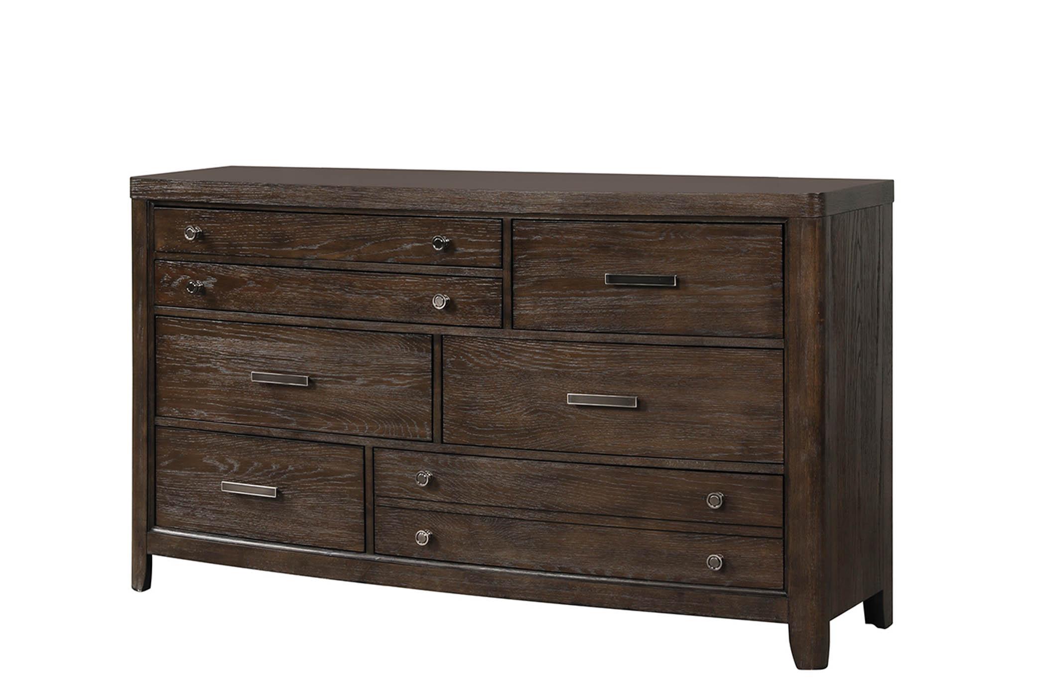 Classic, Transitional Dresser FULTON 1720-130 1720-130 in Brown 