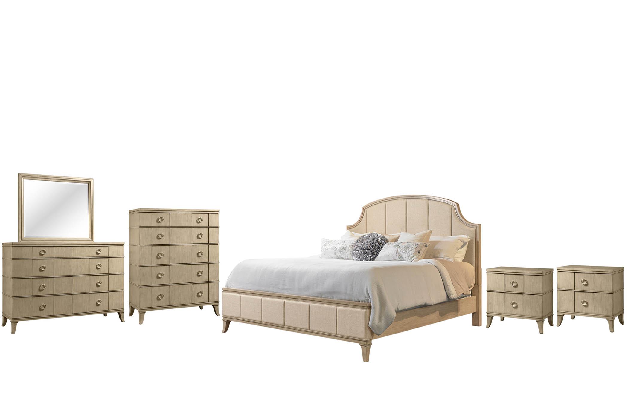 

    
Country White Panel Queen Bed Set 6Pcs VERONA 320-105 Bernards Transitional
