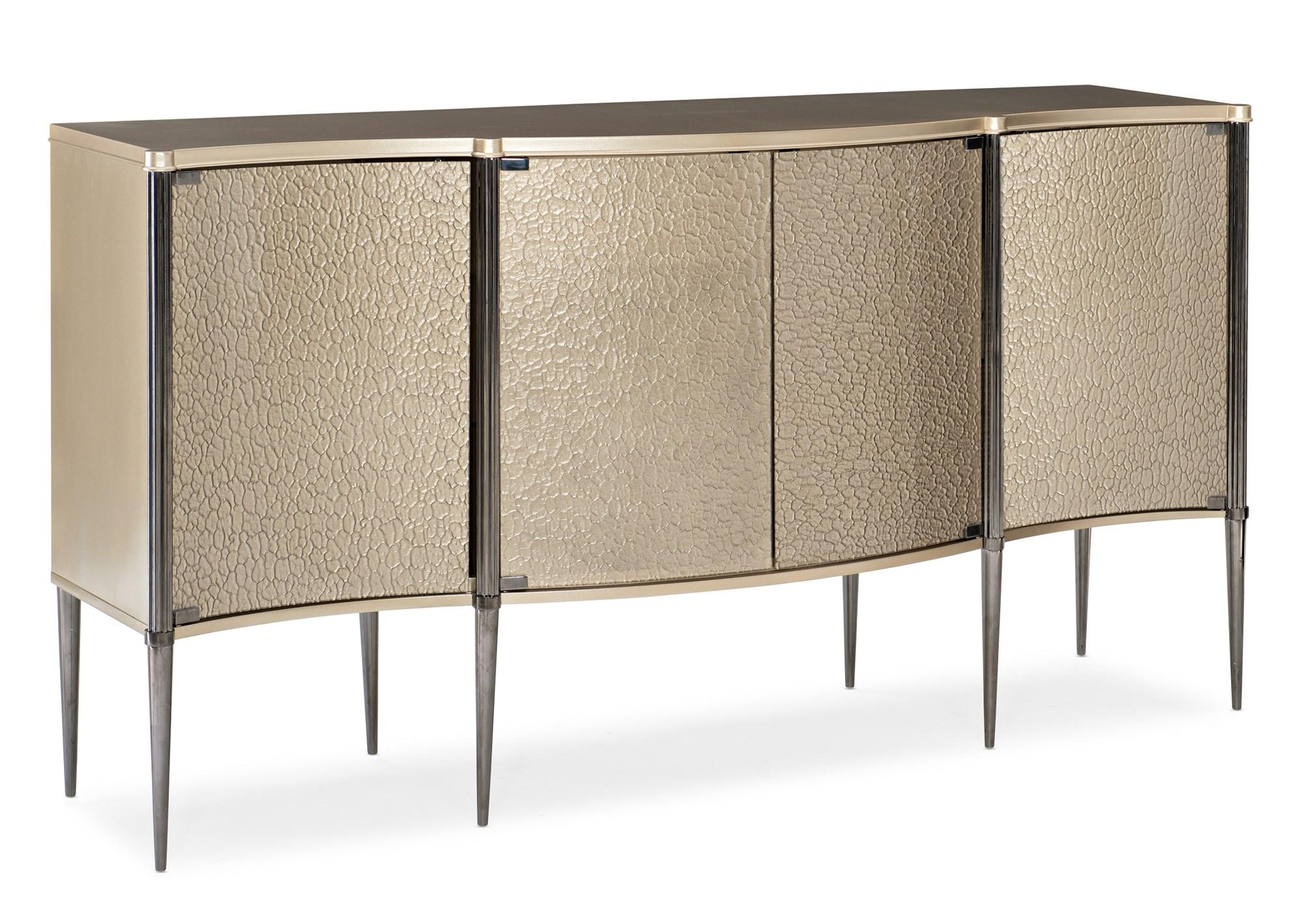 Contemporary Buffet A NEW DAY CLA-419-211 in Taupe, Gold, Bronze 