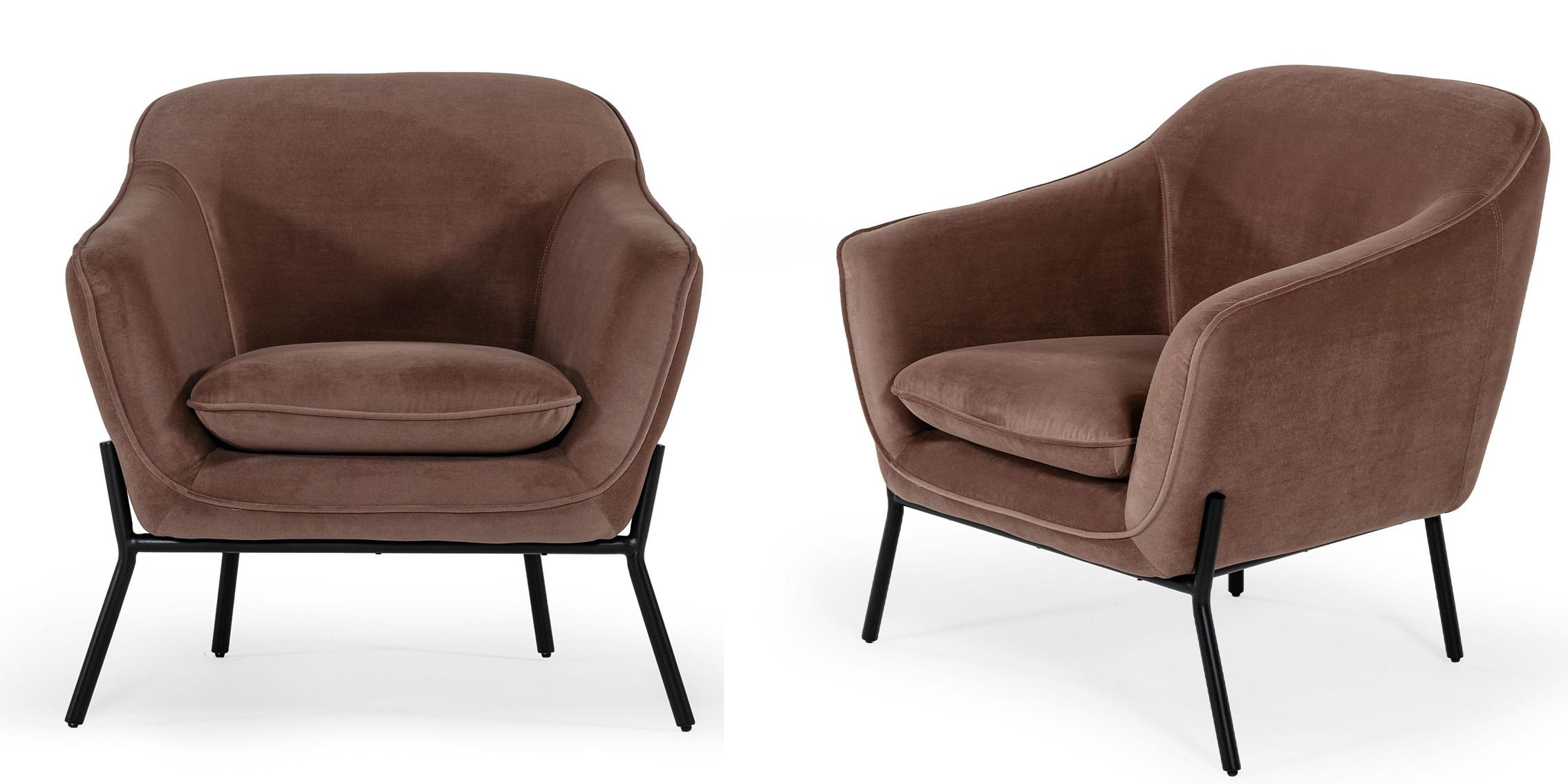 

    
Taupe Velvet Armchair Set 2Pcs Modrest Joiner VIG Modern Contemporary

