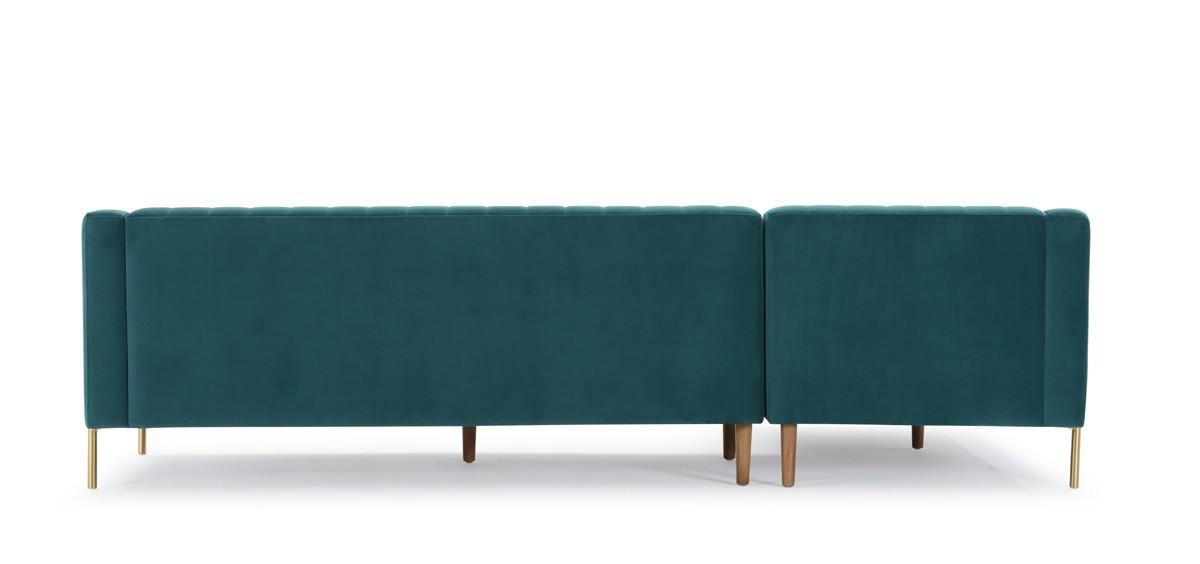 

                    
VIG Furniture HK - FLOW SECTIONAL FAB BLUE EDM66 LAF CHAISE Sectional Sofa Teal Fabric Purchase 
