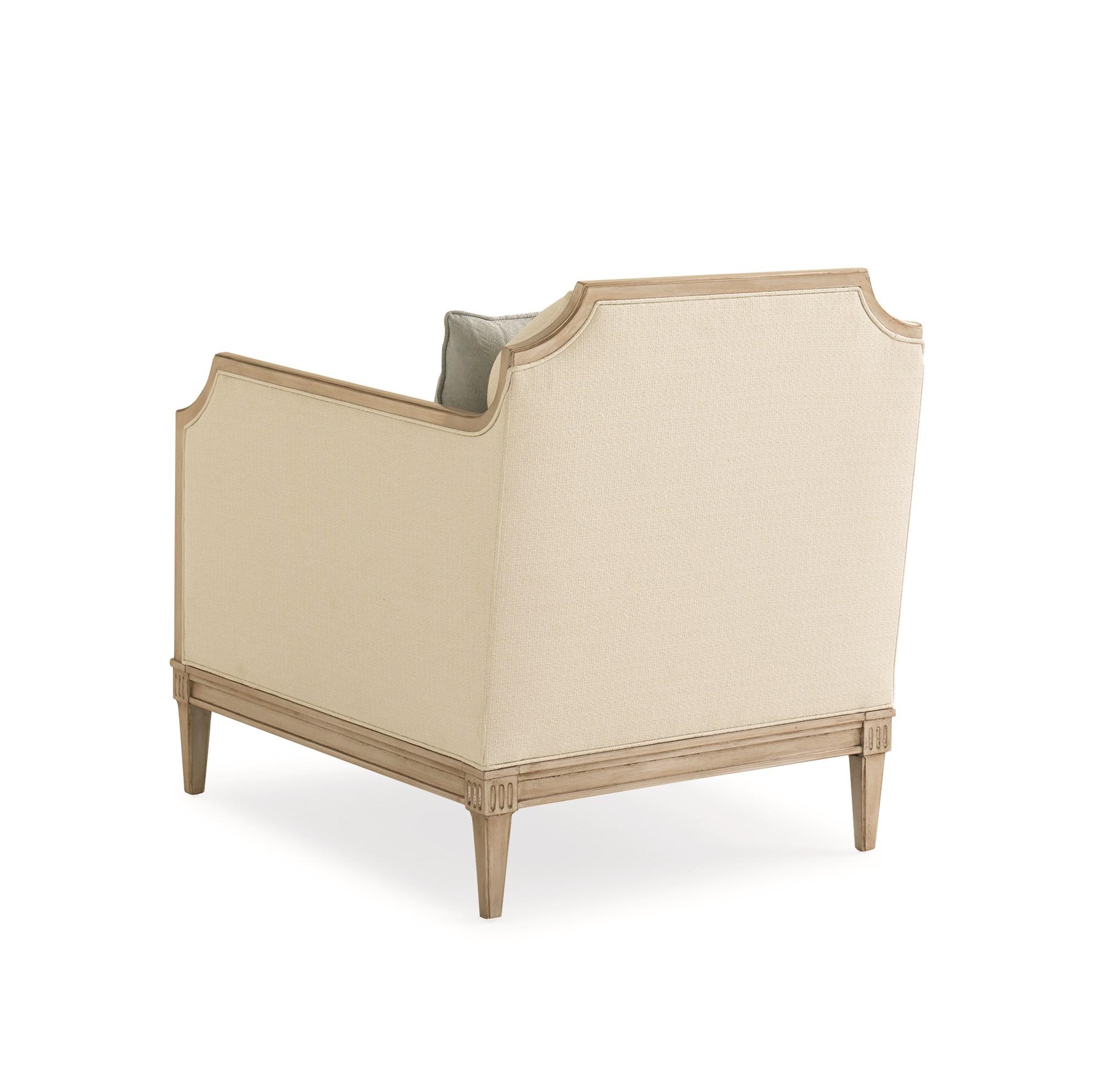 

    
Caracole FRAME OF REFERENCE Sofa and Chair Light Beige/Pearl UPH-416-113-A-Set-2
