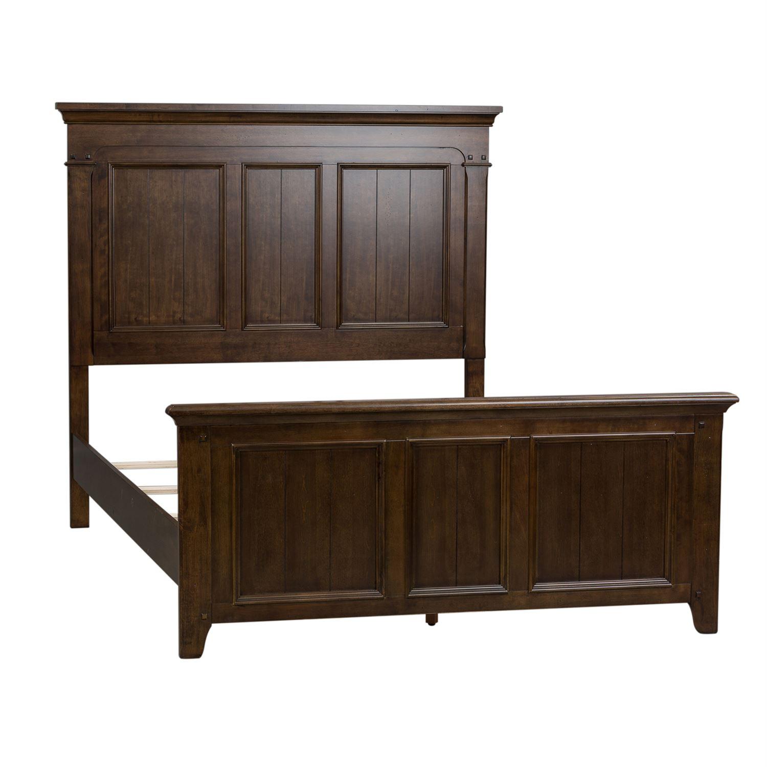 

    
Tobacco Finish King Panel Bed 4P w/Chest Saddlebrook (184-BR) Liberty Furniture
