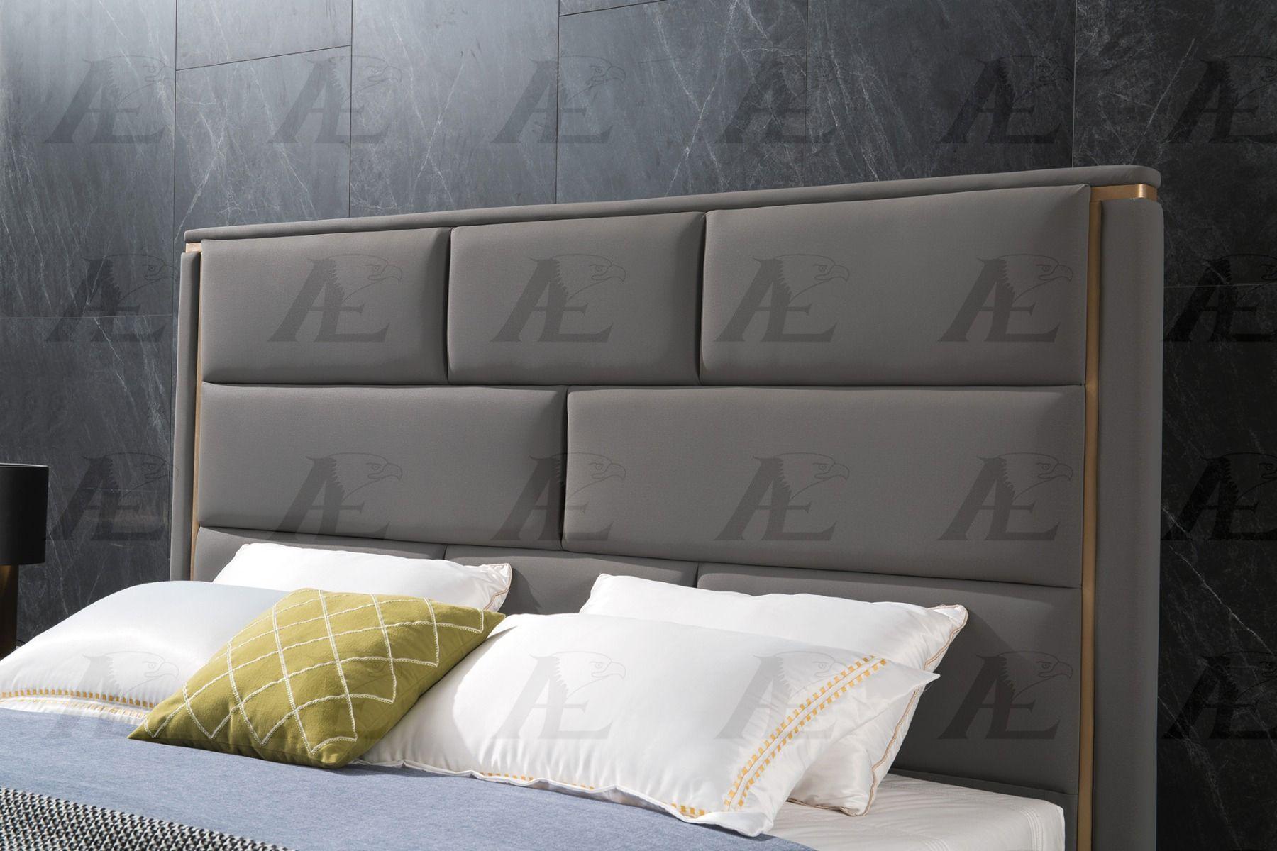 

                    
American Eagle Furniture B-D075-GR Platform Bedroom Set Gray Fabric Purchase 
