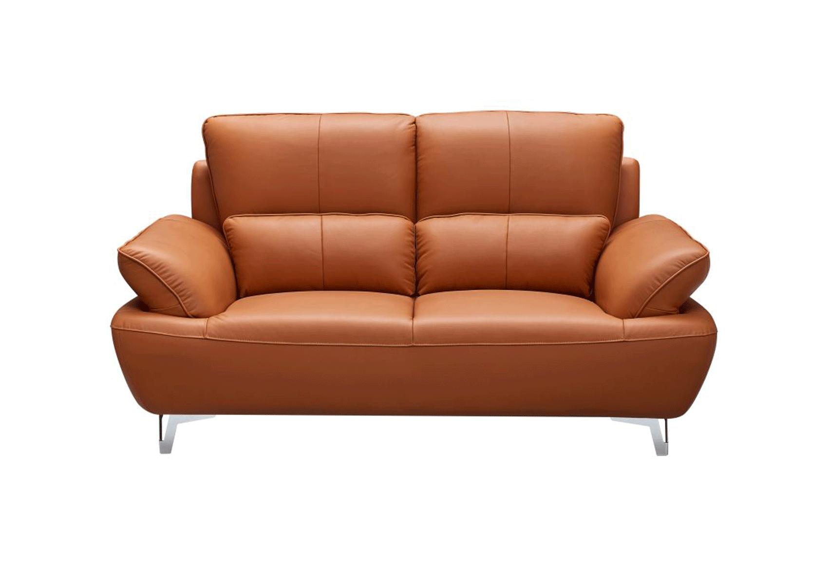 

    
1810 Orange Sofa Set
