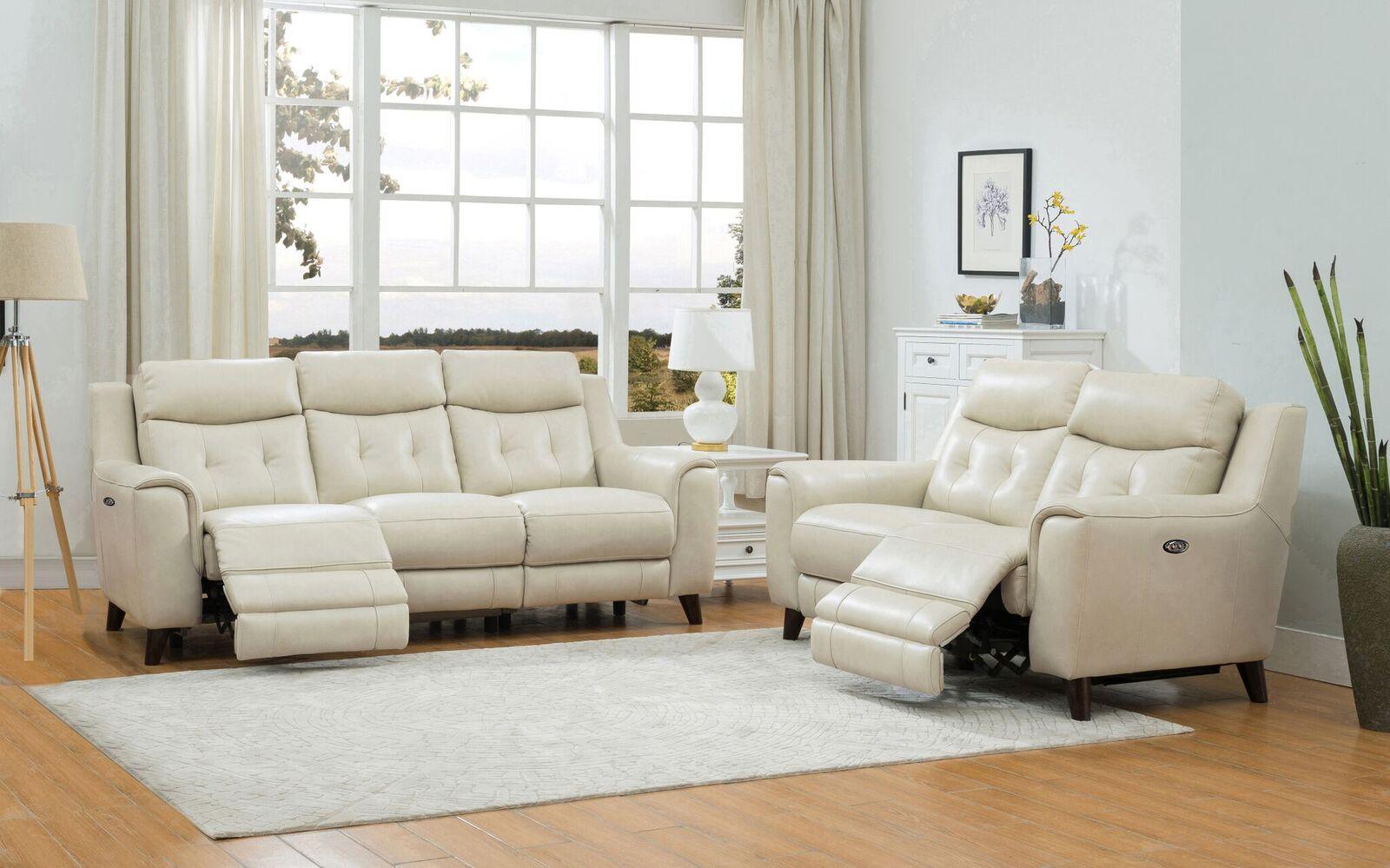 Top Grain Leather Power Reclining Sofa Set 3pcs Hydeline Hastings Amax Leather Buy Online On 