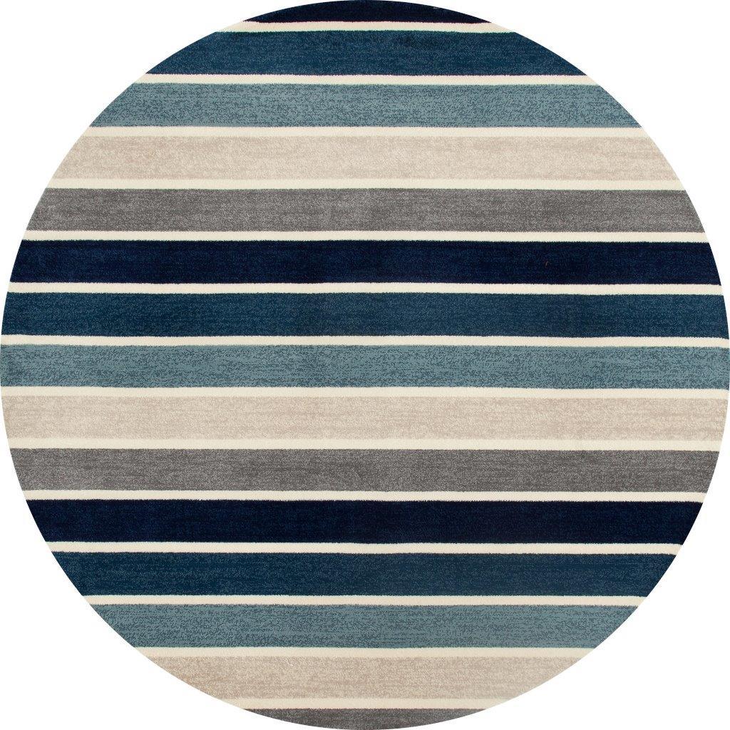

    
Tracy Mainline Blue 7 ft. 10 in. Round Area Rug by Art Carpet
