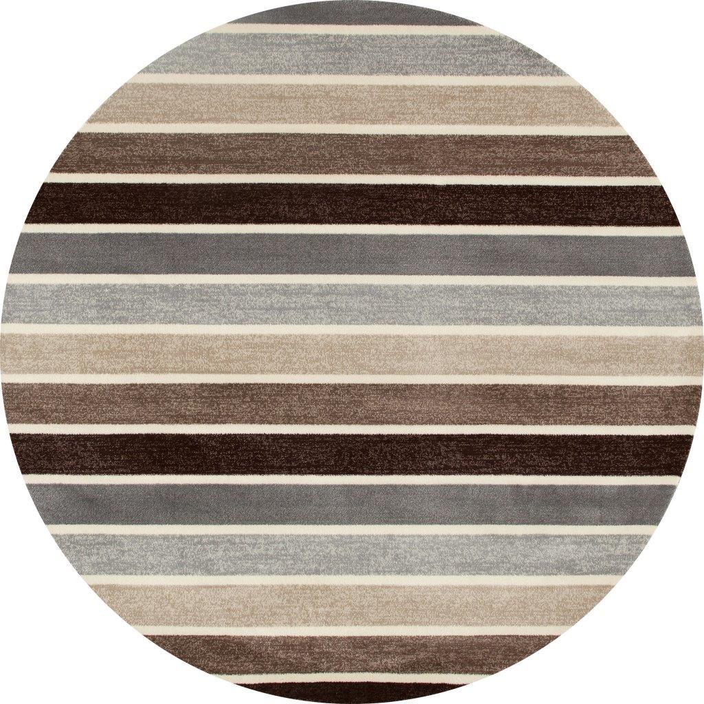 

    
Tracy Mainline Brown 7 ft. 10 in. Round Area Rug by Art Carpet

