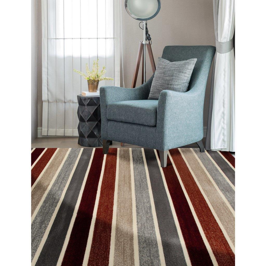 

    
Tracy Mainline Red 2 ft. 2 in. x 8 ft. 2 in. Runner by Art Carpet
