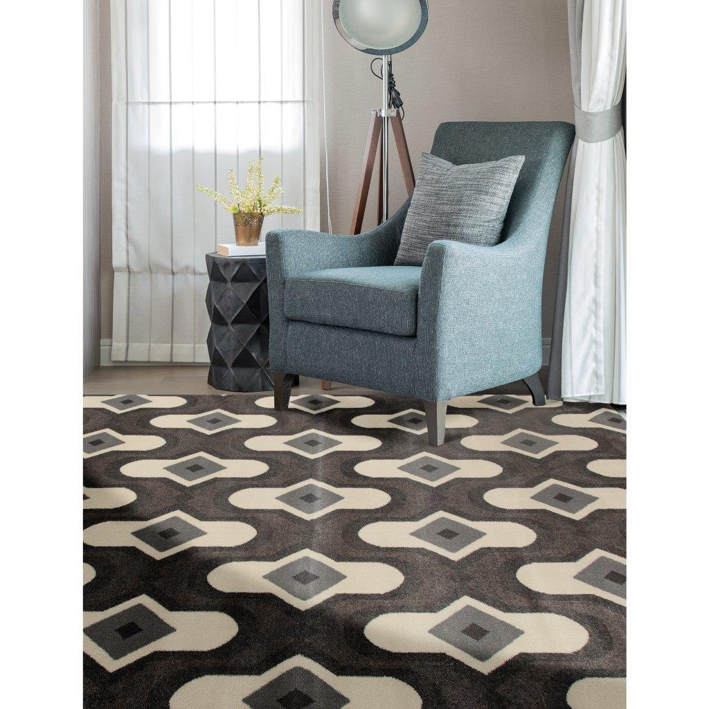 

    
Tracy Protector Mushroom Brown 2 ft. 2 in. x 8 ft. 2 in. Runner by Art Carpet
