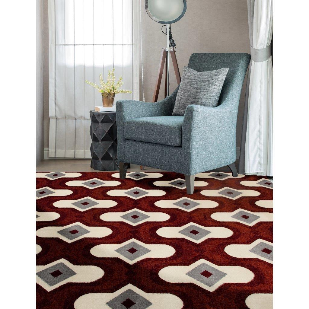 

    
Tracy Protector Red 2 ft. 2 in. x 8 ft. 2 in. Runner by Art Carpet
