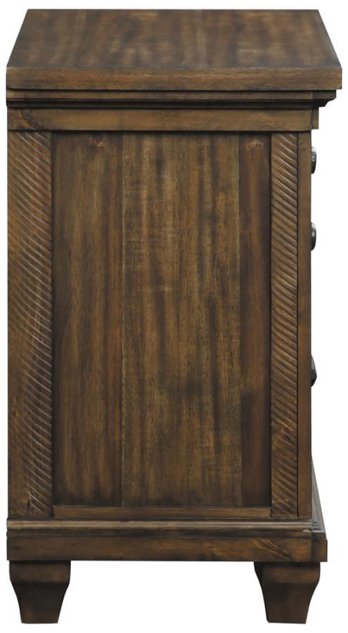 

                    
Buy Traditional Acacia Brown Solid Wood CAL Bedroom Set 3pcs Coaster 222711KW Bennington
