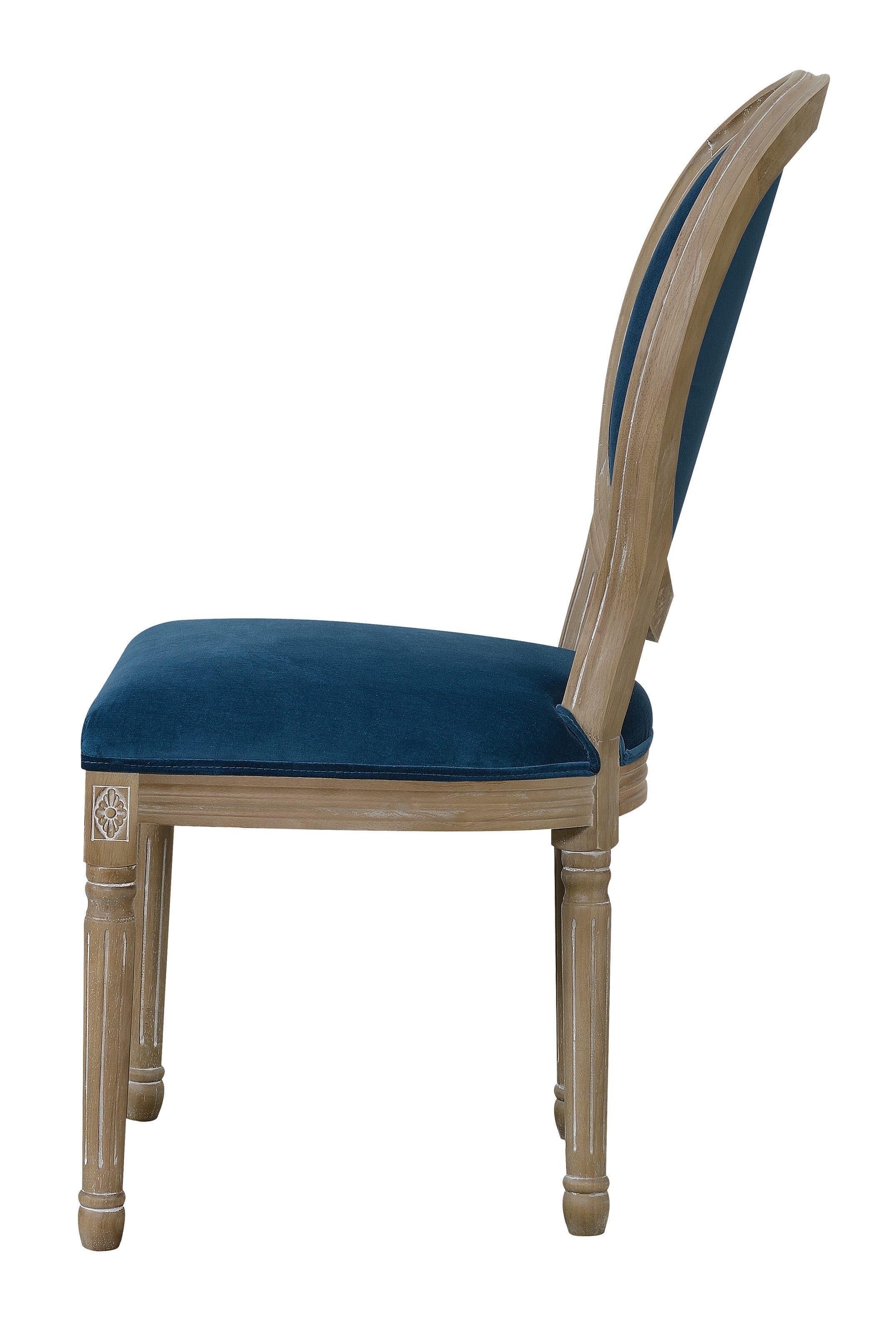 

    
Coaster Rhea Dining Chair Blue 108662
