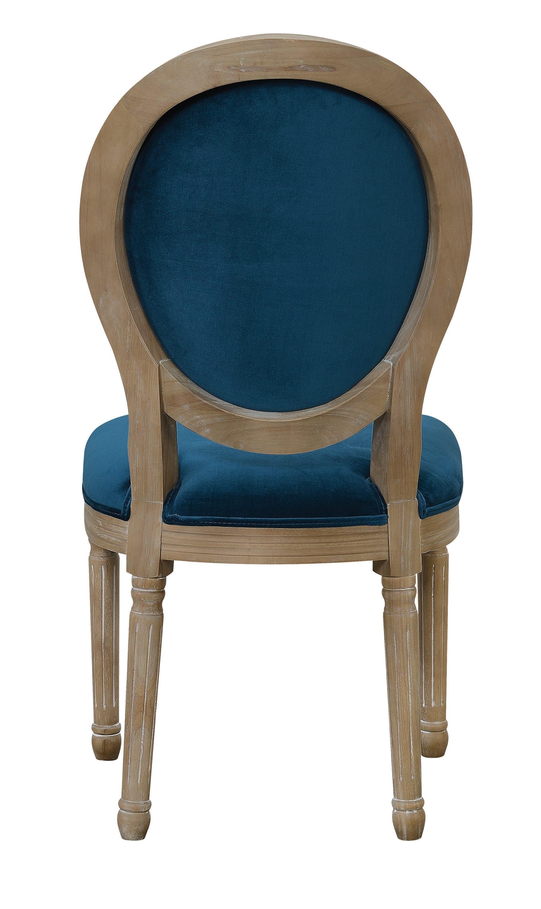 

        
Coaster Rhea Dining Chair Blue Fabric 021032439866

