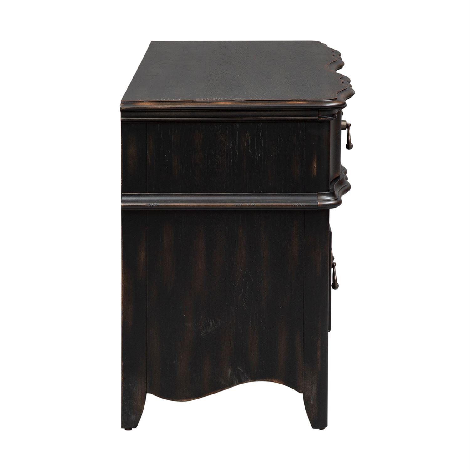 

    
Liberty Furniture Chesapeake  (493-HO) Credenza Desk Credenza Desk Black 493-HO121
