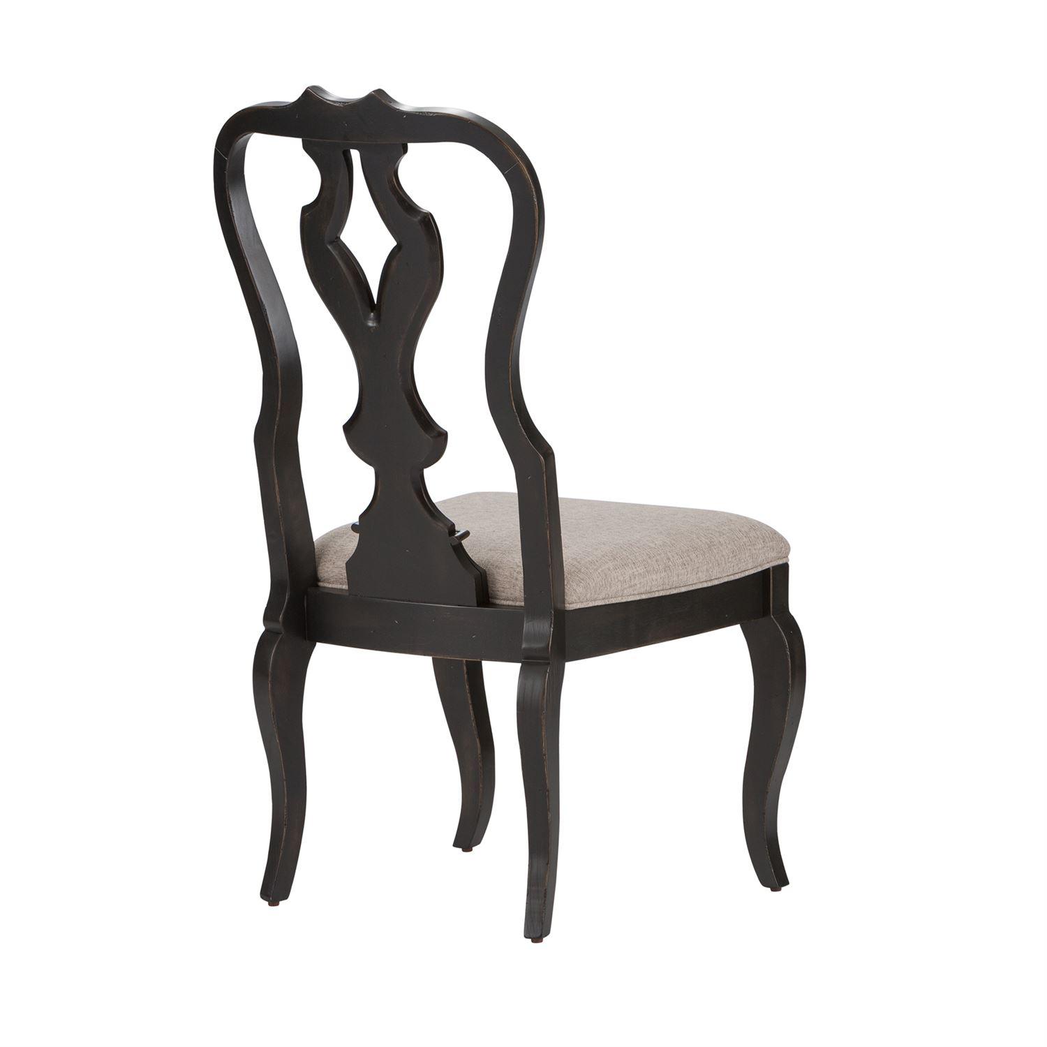 

                    
Liberty Furniture Chesapeake  (493-DR) Dining Side Chair Dining Side Chair Black  Purchase 
