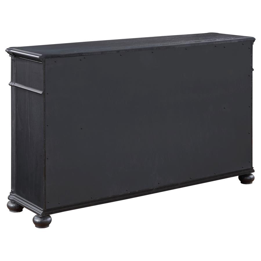 

    
224763-D-2PCS Traditional Black Wood Dresser With Mirror 2PCS Coaster Celina 224763
