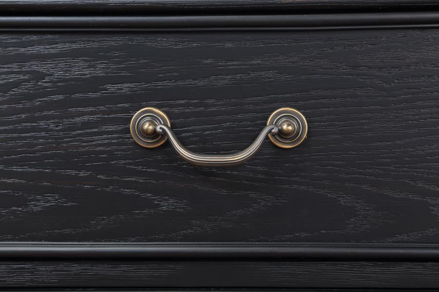 

    
 Photo  Traditional Black Wood Dresser With Mirror 2PCS Coaster Celina 224763
