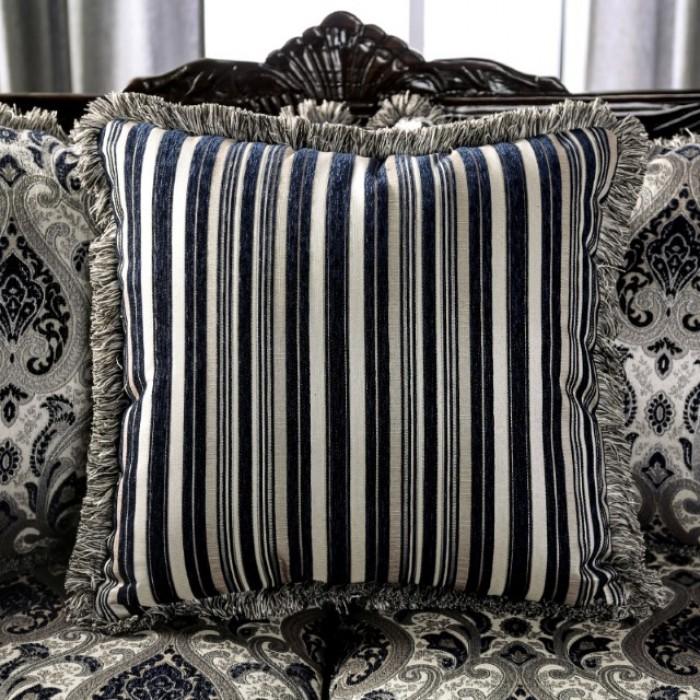 

        
53546878798798Traditional Blue/Silver Solid Wood Sofa Furniture of America Montesilvano SM6448-SF-S
